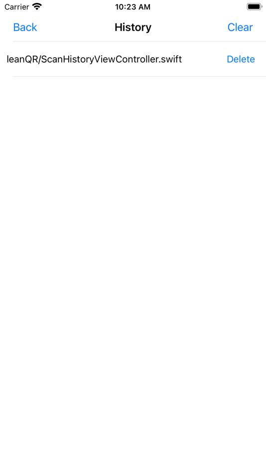 #5. CleanQR (iOS) 由: voidcat