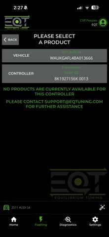 EQT SMD screenshot