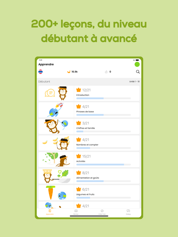 Screenshot #5 pour Ling : Apprends le thaï