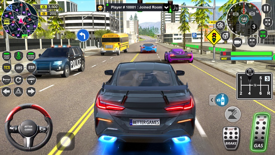#9. Car Driving Simulator Games (iOS) 来自: Better Games Studio Pty Ltd.