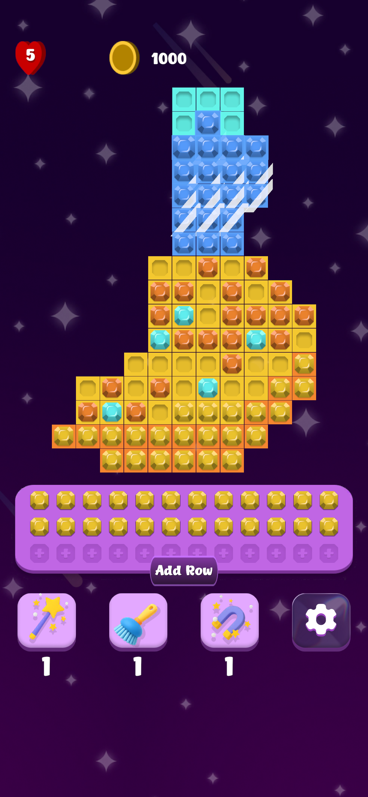 Gem Mosaic: Sort Puzzle