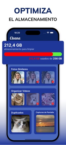 Cleana: Limpiador de fotos screenshot 1
