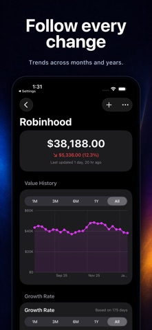 Bread Count: Net Worth Tracker Screenshot 4 of 5