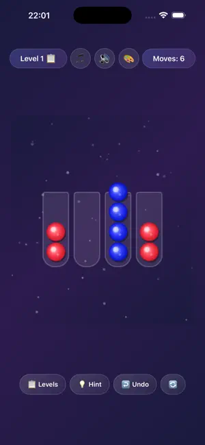 Fun Color Sort screenshot 1