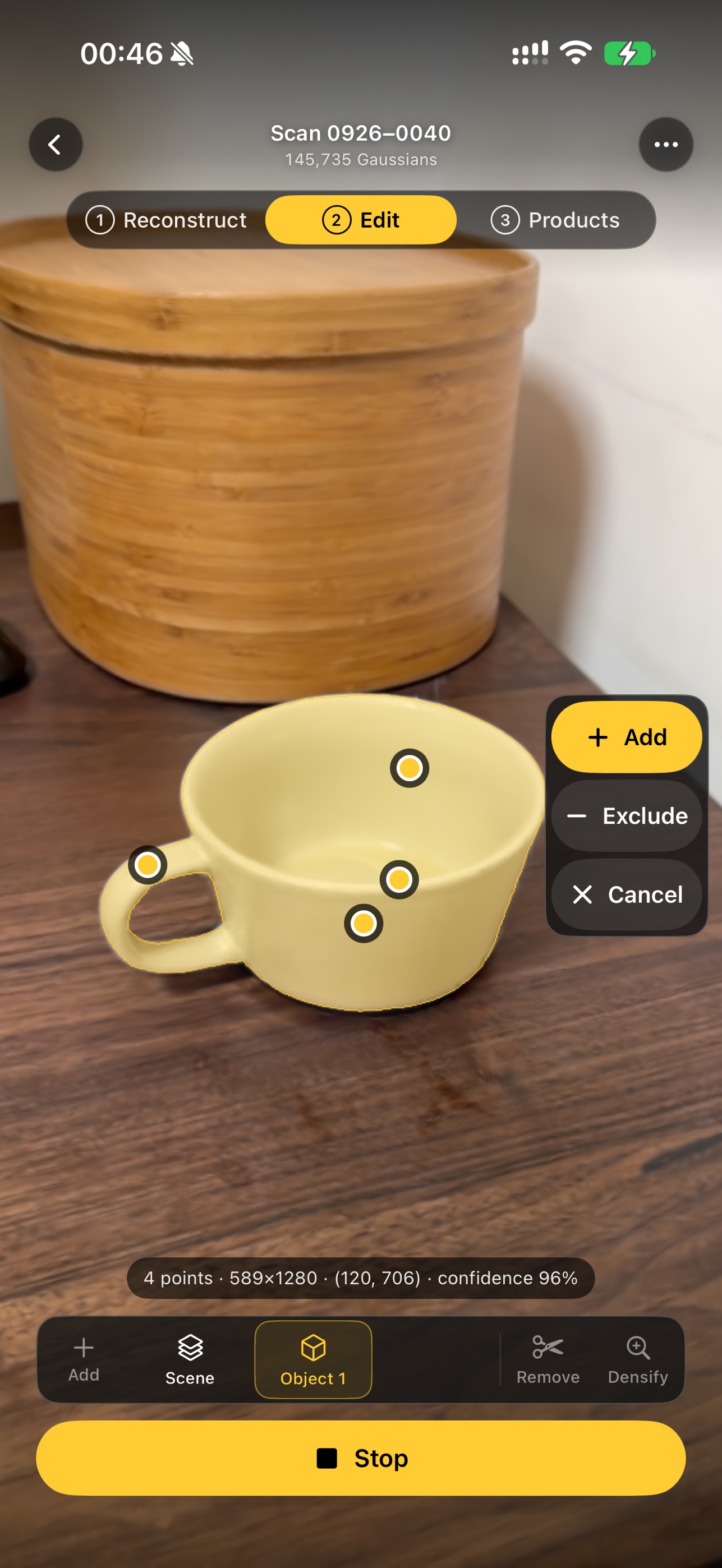 Screenshot 6 of 3D Gaussian Capture