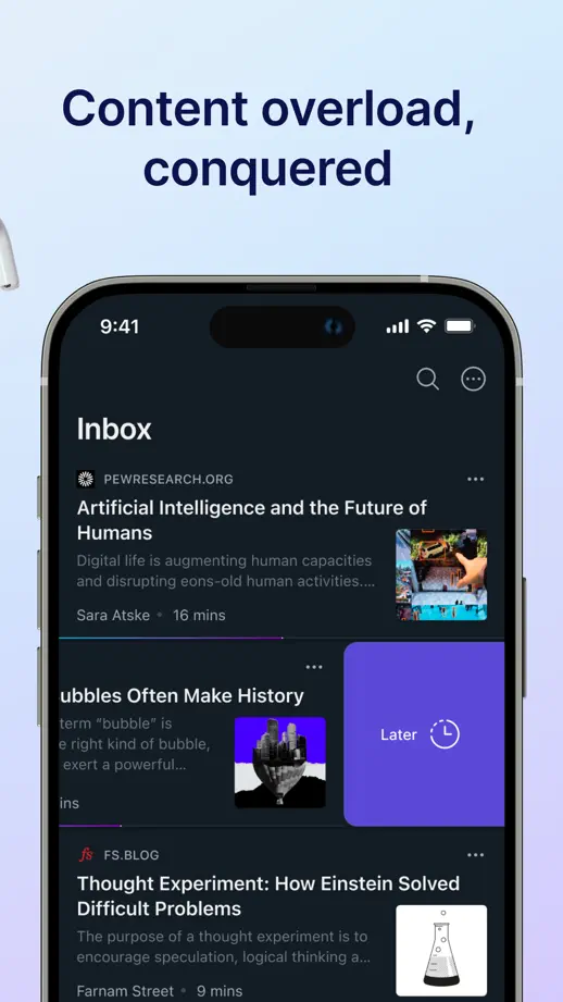 Readwise Reader, App Store screenshot 6