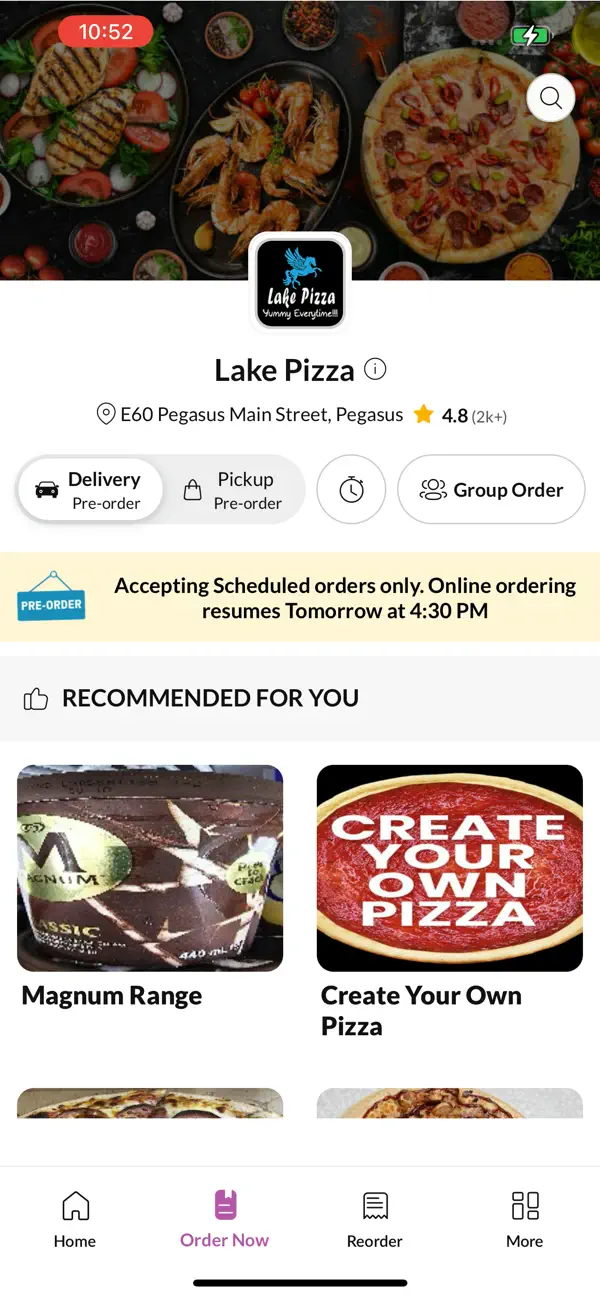 Screenshot #2 pour Lake Pizza