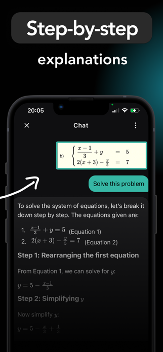 Math graph solver & scanner Screenshot 2 of 5