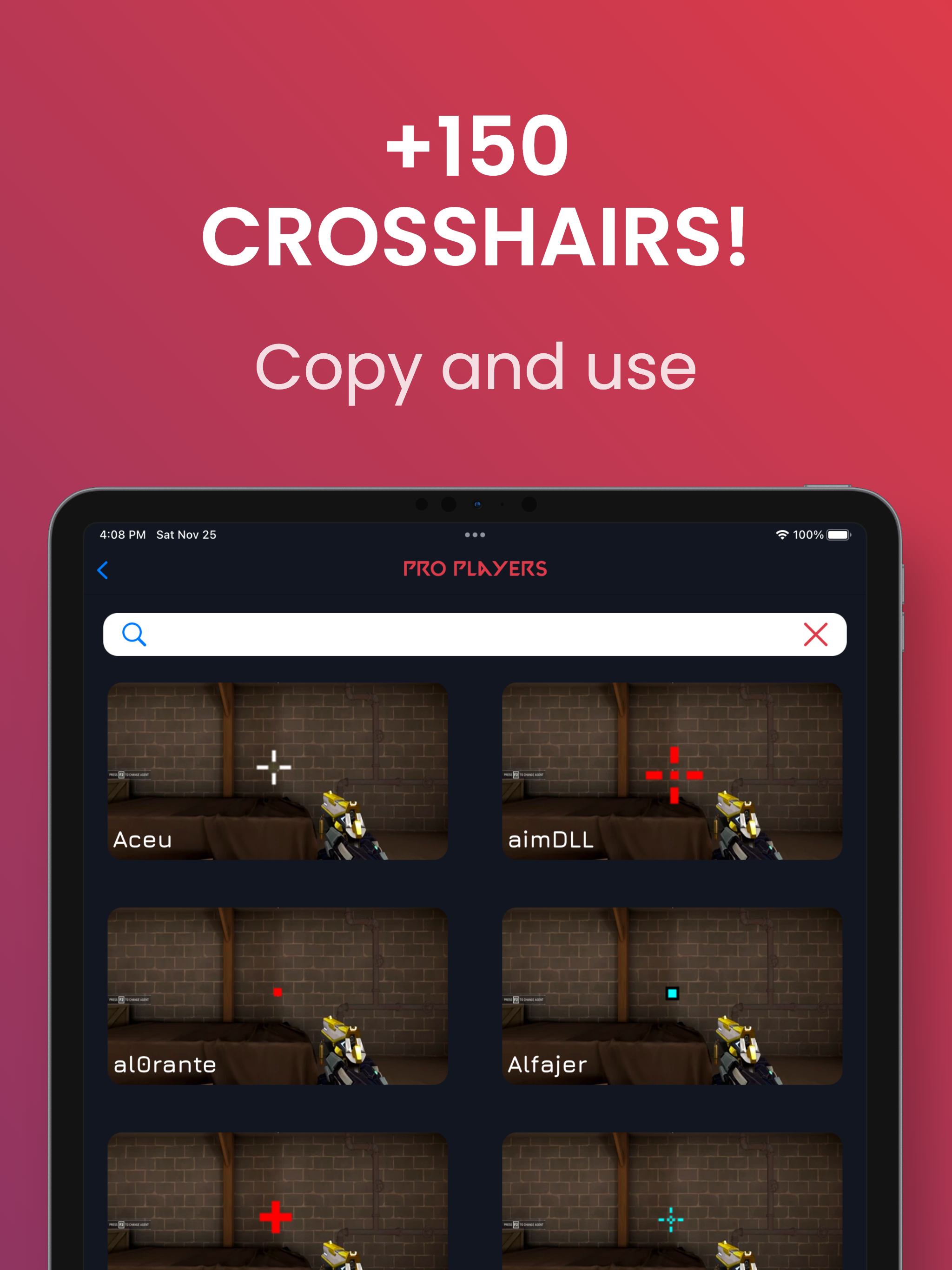 Crosshair de Valorant - Mira