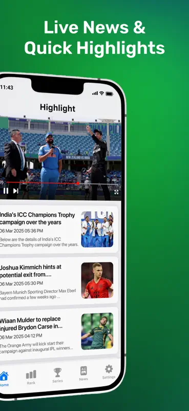 Live Sports Cricket TV screenshot 2 of 4