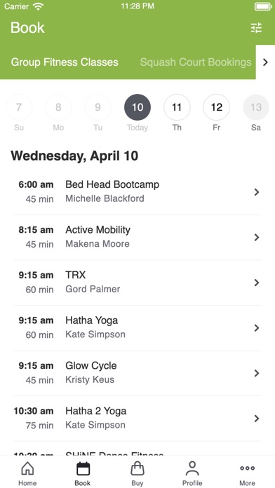 Global Fitness+Racquet Centre Screenshot