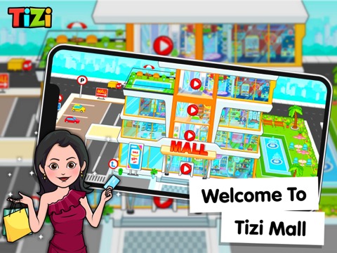 Tizi Town: 私のモールの世界ゲームのおすすめ画像1