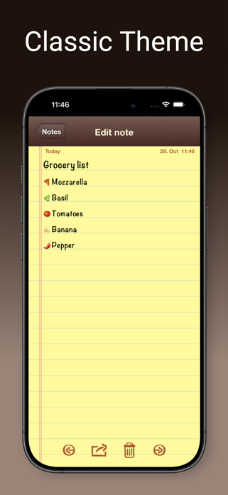 SkeuoNotes Screenshot 3 of 7