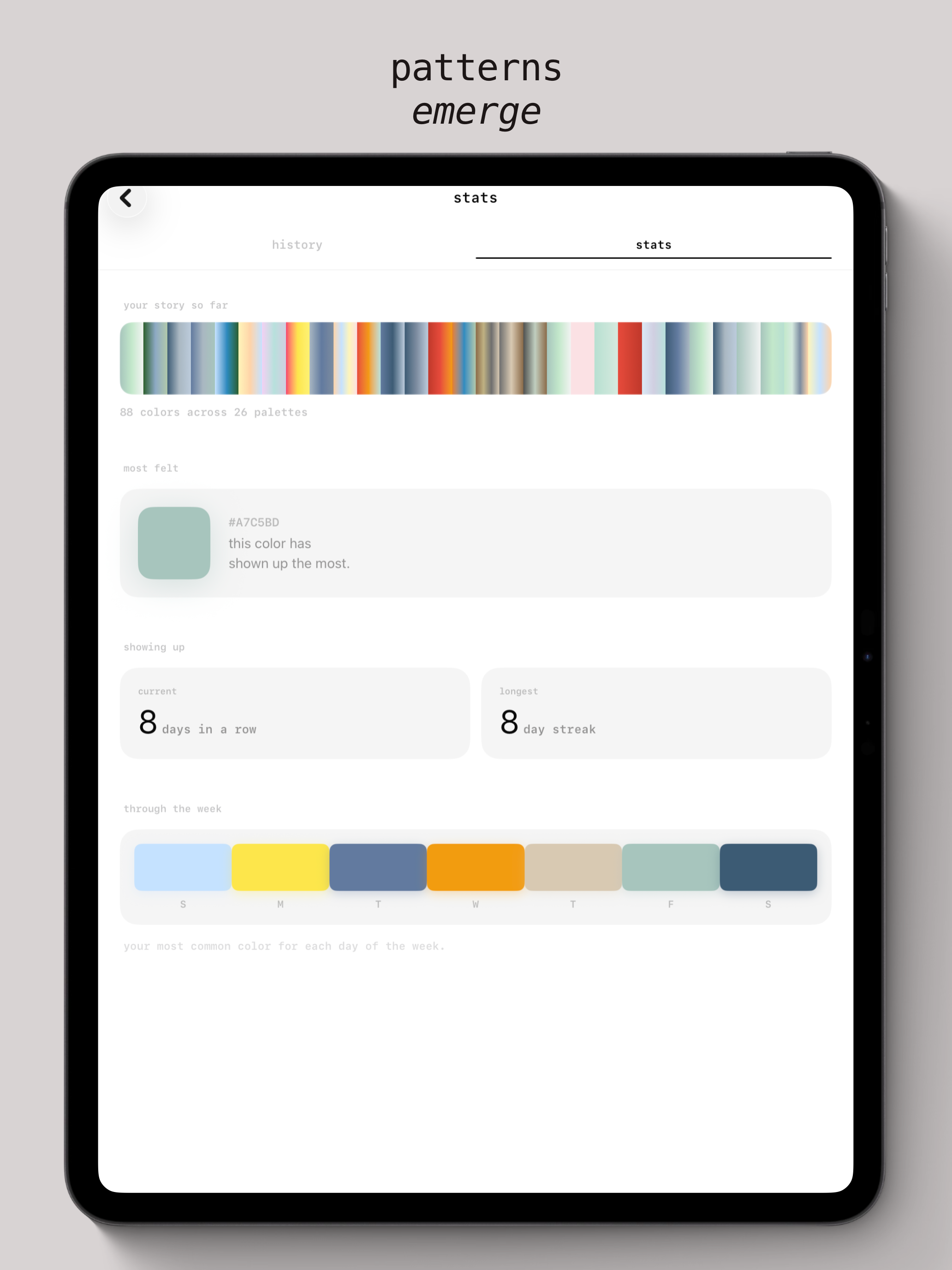 MoodCanvas: A Colorful Journal screenshot 8