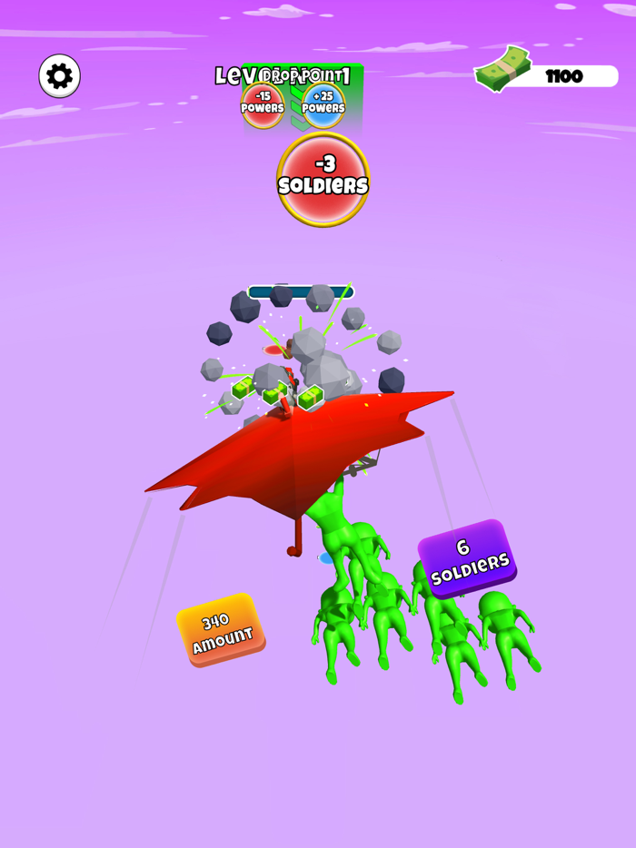 Hang Glider Man Survival Games