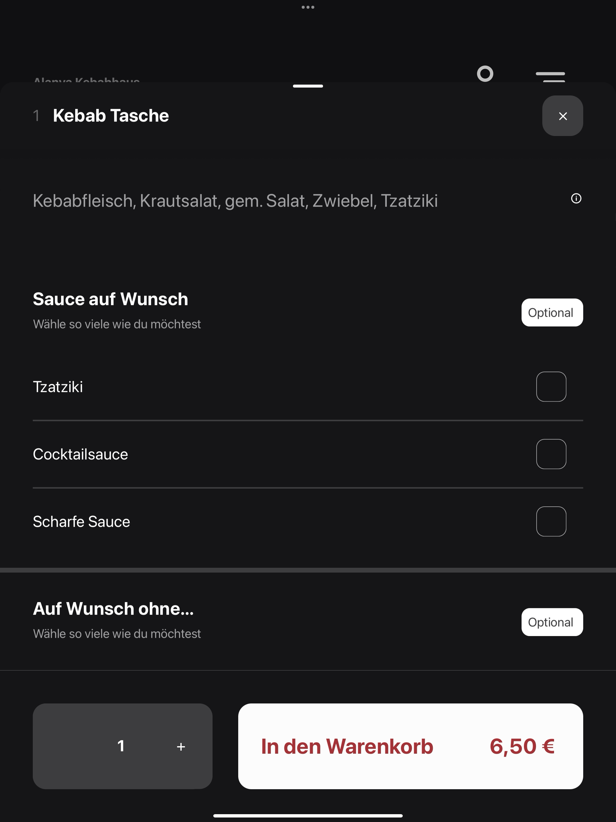 Alanya Kebabhaus screenshot 8