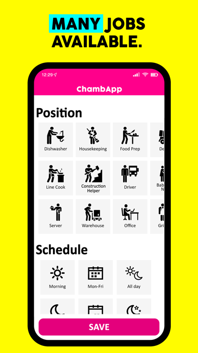 ChambApp: Jobs Search New York Screenshot