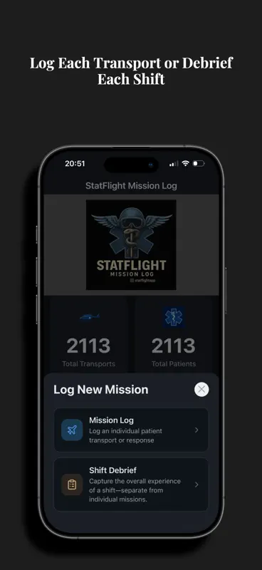 StatFlight Mission Log screenshot 4 of 10