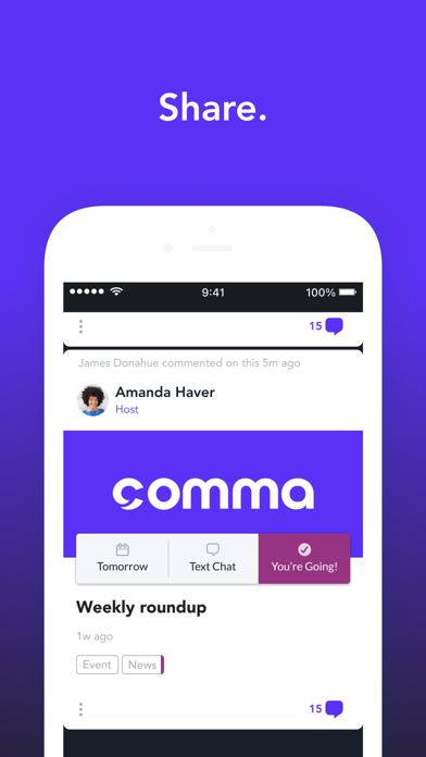 Screenshot #3 pour Comma Community