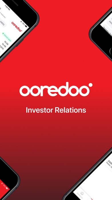 Ooredoo Investor Relations Screenshot