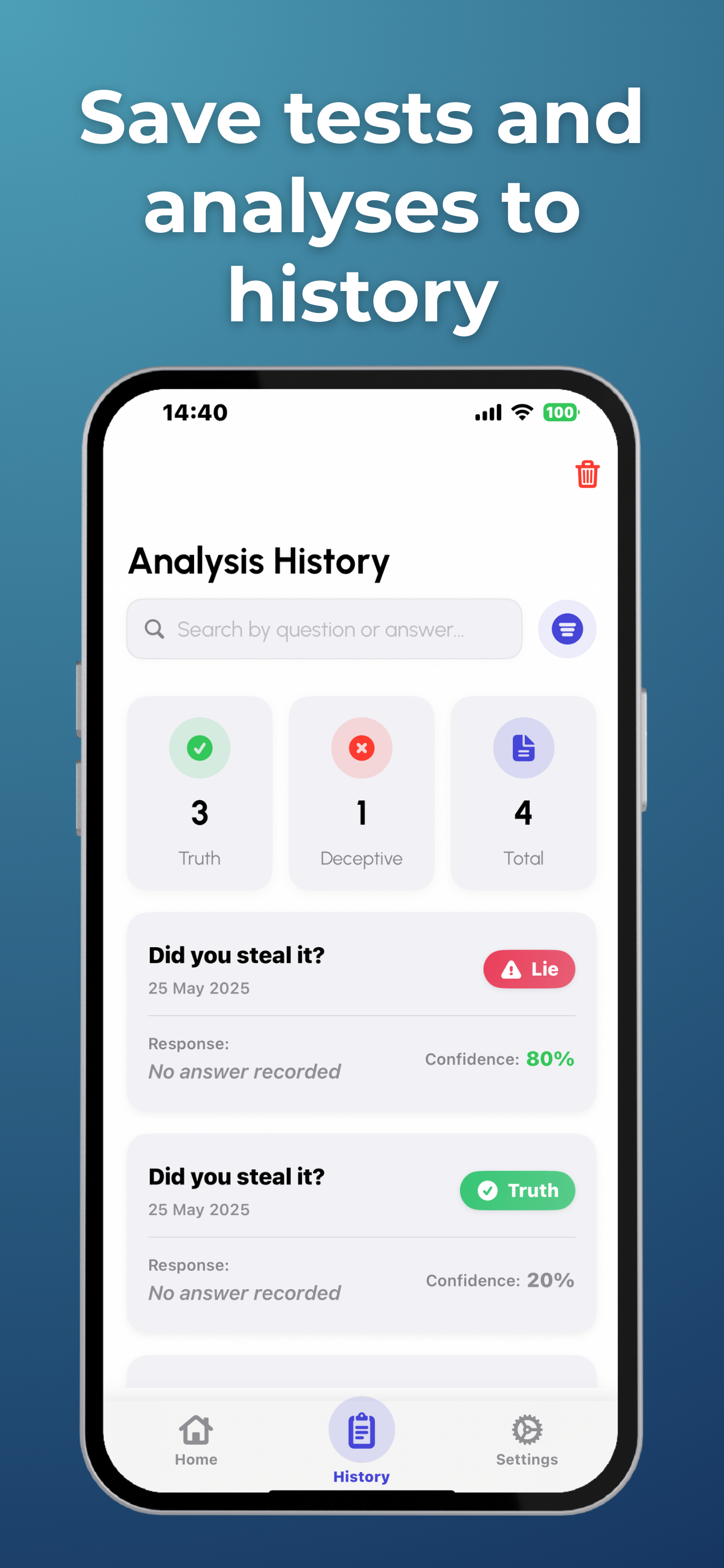 Truthr - Lie Detector Test
