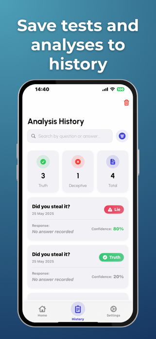 Truthr - Lie Detector Test Screenshot 5 of 5