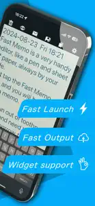 Fast Memo screenshot #6 for iPhone