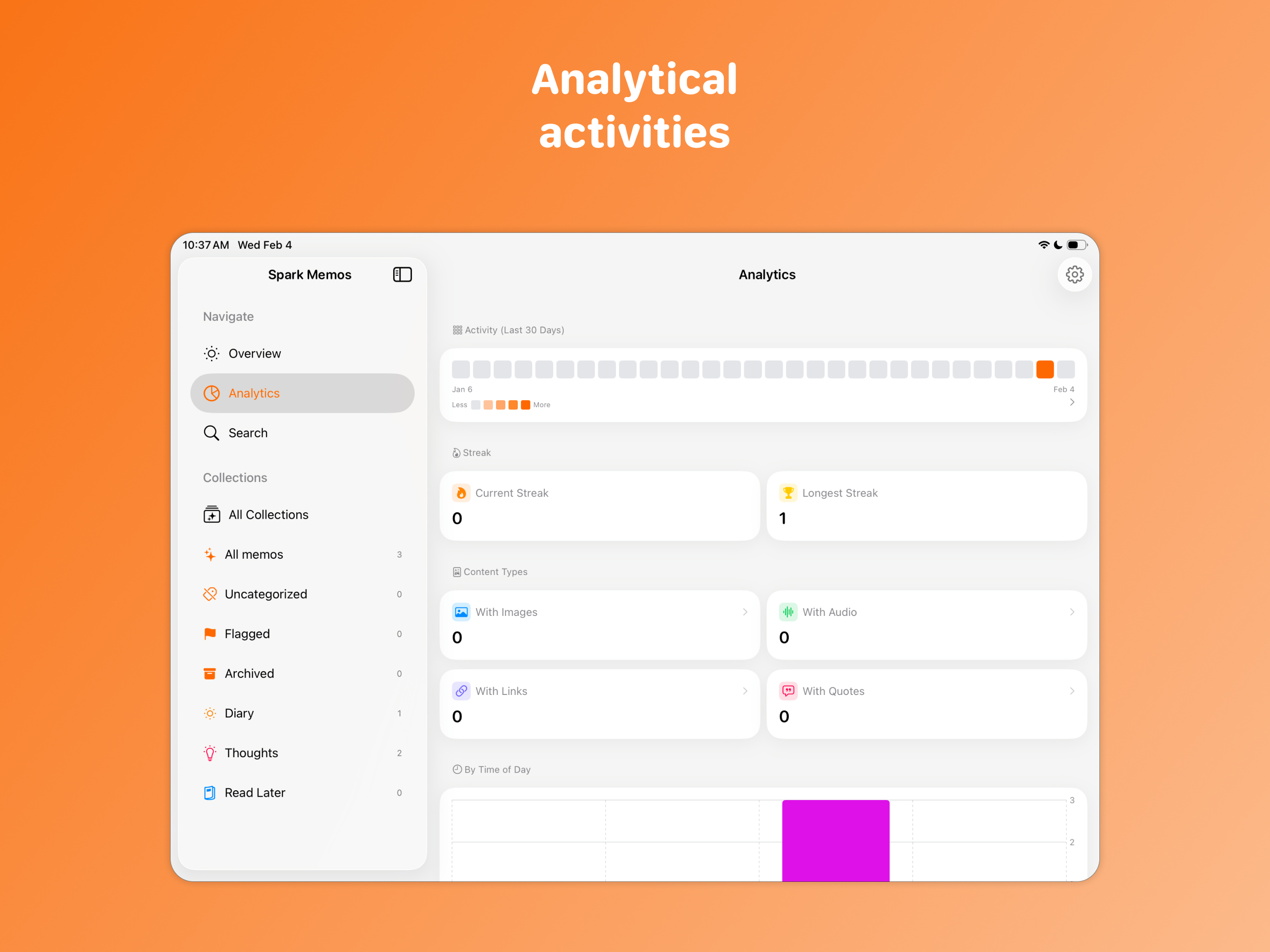 Spark Memos - Capture ideas
