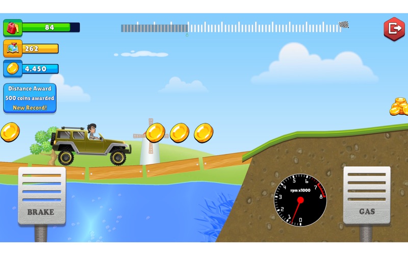 Crazy Mountain Climbing Pro Screenshot