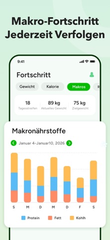 CaloCare: KI Kalorien Zähler screenshot 8