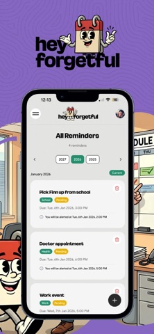 HeyForgetful screenshot