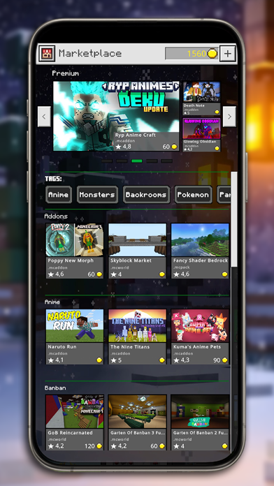 Addons Skins for Minecraft PE Screenshot