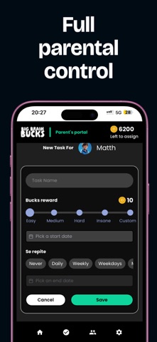 BBB: Earn Robux with chores iPhone screenshot