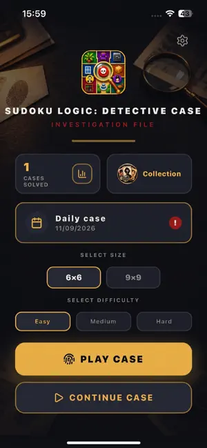 Sudoku Logic: Detective Case screenshot 2