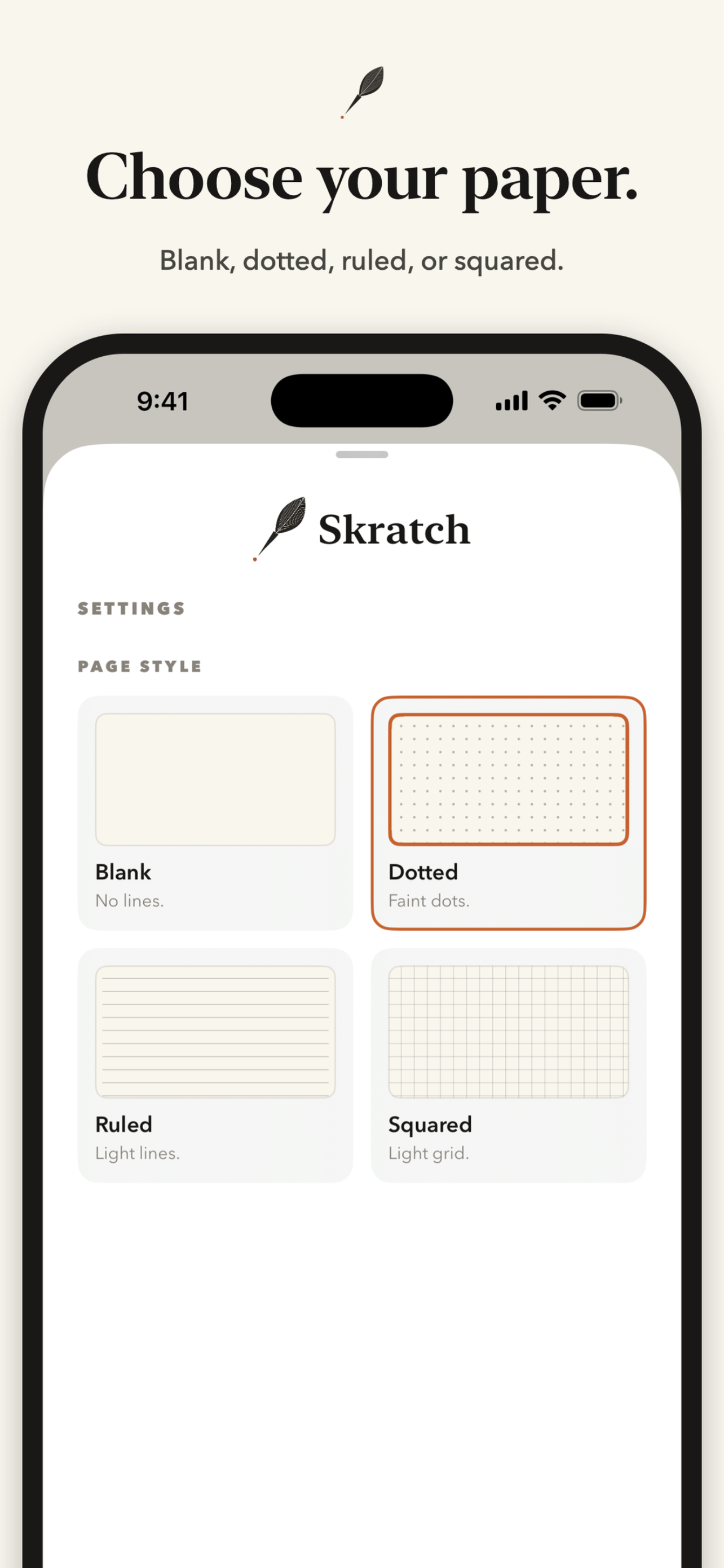 Skratch — Paper Notes screenshot 5