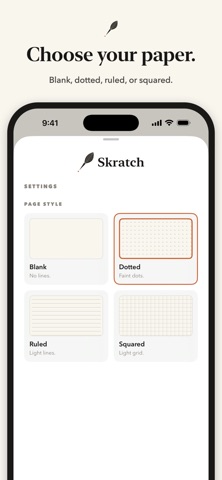 Skratch — Paper Notes screenshot