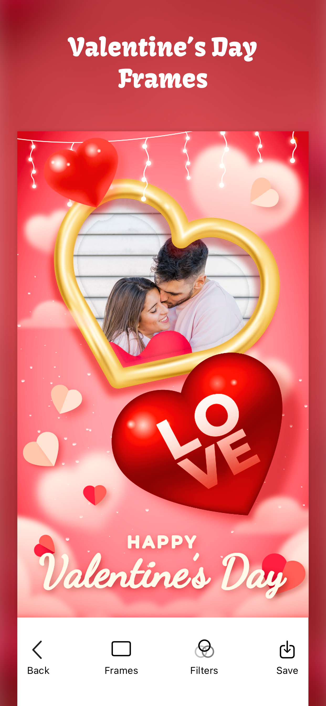 Valentines Day : Love Frames screenshot 9