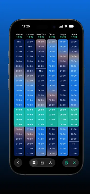 Clock In - Timezone Manager screenshot 2 of 4