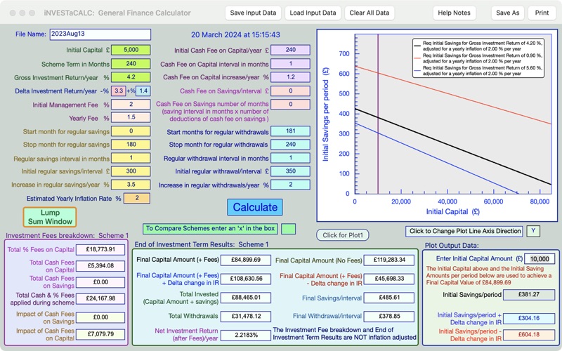 Screenshot #3 pour iNVESTaCALC