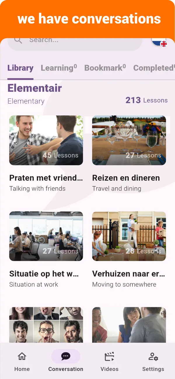 Screenshot #2 pour Dutch  - Listening Speaking