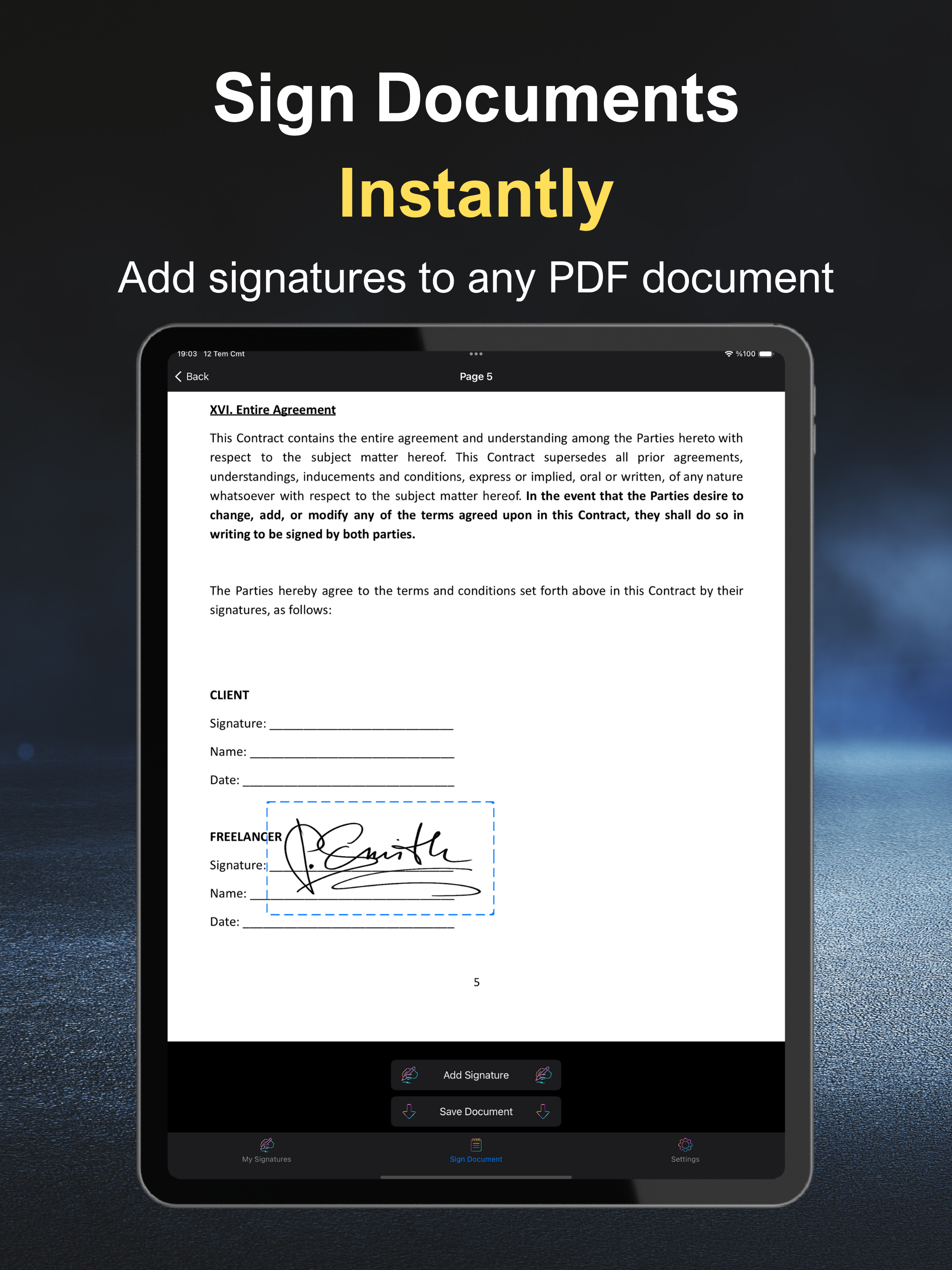 Sign Document: Signature Maker screenshot 10