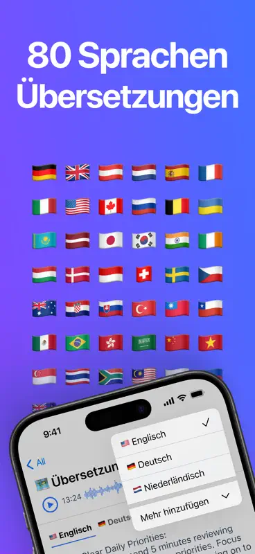 Sprache zu Text – VoicePen AI screenshot 8 of 10