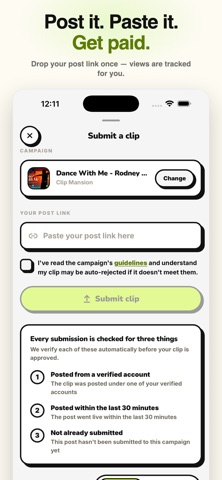 Try Shoot - Get Paid to Post Screenshot 3 of 6