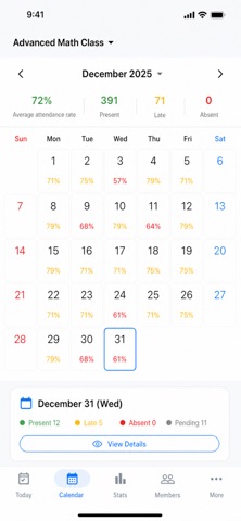 Attendance Manager – Checky Screenshot 2 of 5