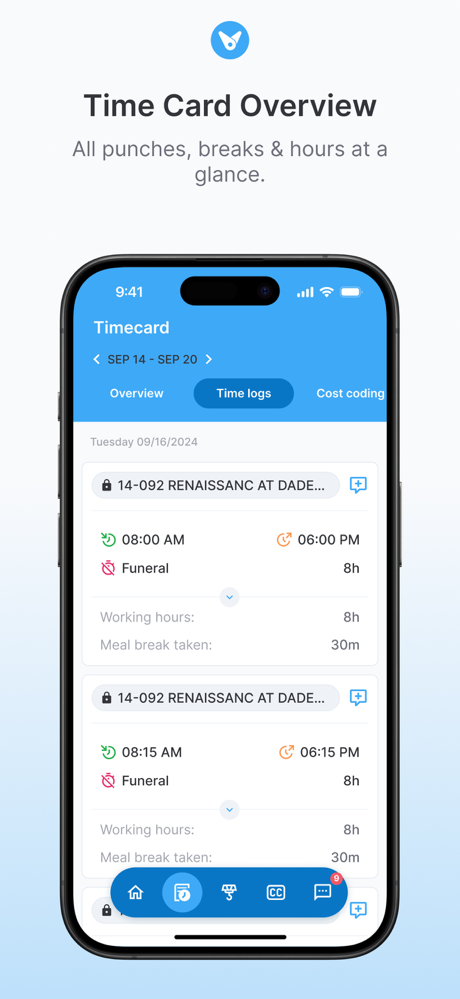 MobiClocks Personal screenshot 3