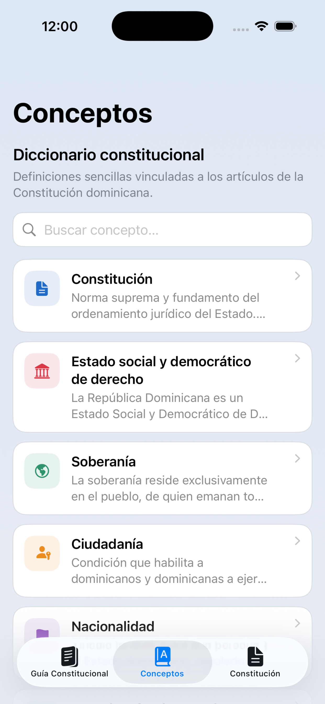 Constitución Dominicana RD screenshot 3