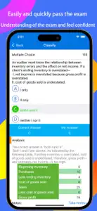 CPA AUD Exam Expert screenshot #3 for iPhone