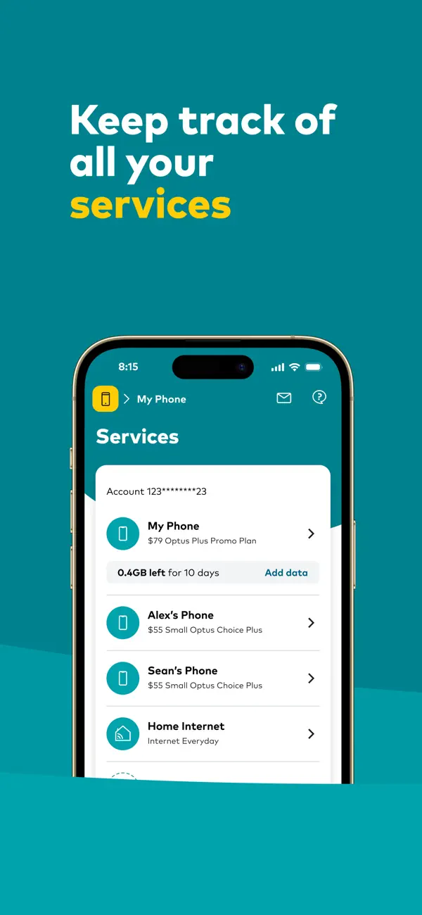 Screenshot #3 pour My Optus