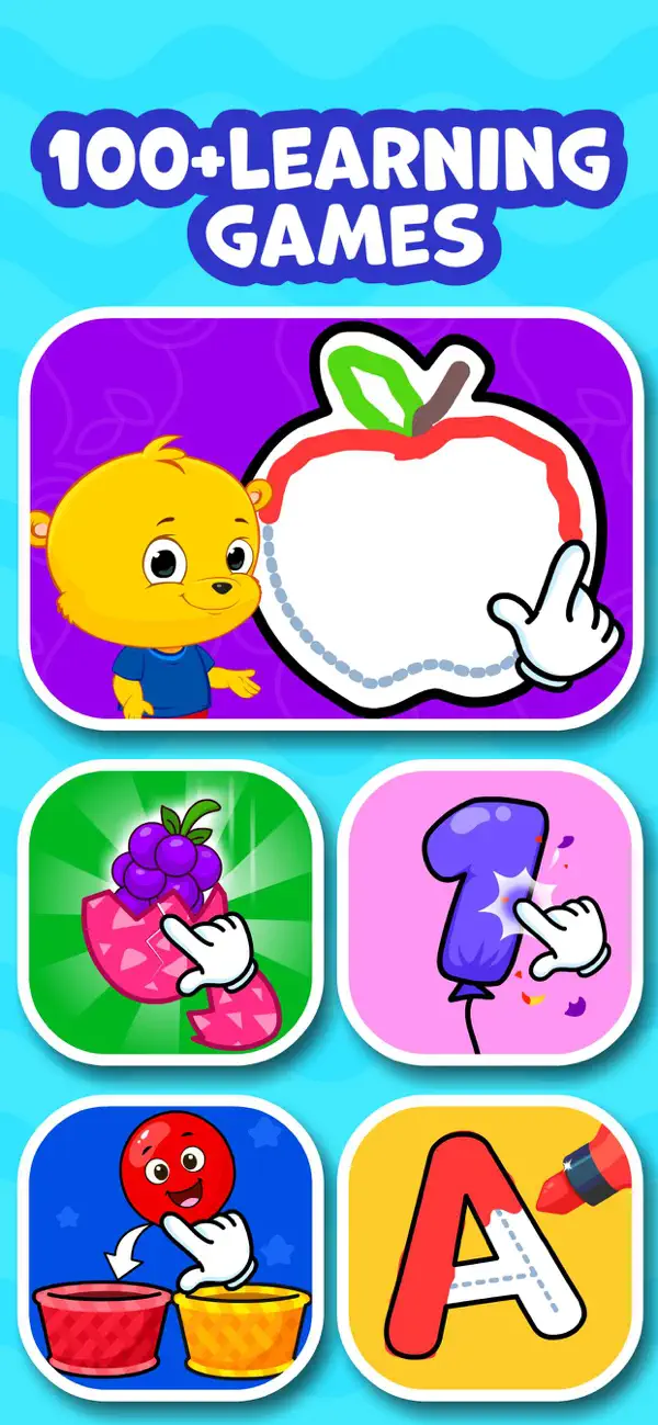 Screenshot #1 pour Fun Toddler School Games 3-5