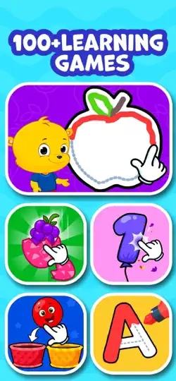 Capture d'écran de Fun Toddler School Games 3-5 sur iPhone 1